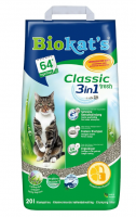 Наполнитель комкующийся для кошачьего туалета Biokat's classic fresh 10 кг с ароматизатором